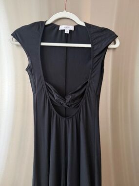 BEAUFILLE Baes Midi Dress in black